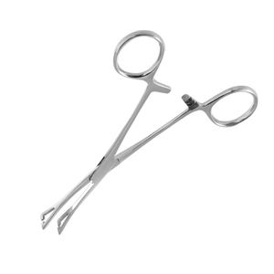 Pinzas de Acero Inoxidable Pennington con Punta Abierta para Perforaciones Corporales de MEDIHEAL SURGICAL CORPORATION, Alta Calidad, 16 cm, Clase I - Product Image 2