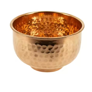 Accessoires de cuisine Bol de service en métal arrondi Super qualité Vaisselle et vaisselle Bol de service alimentaire avec support Style chic - Product Image 5