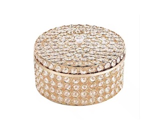 Light Luxury Crystal Jewelry <b>Box</b> Sample Room <b>Decorative</b> Arts and Crafts Ornaments Cosmetics <b>Storage</b> <b>Box</b> - Product Image 6