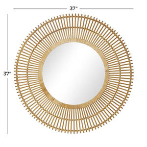 Espejo de Pared de Diseño Vintage Personalizable para Colgar con Marco de Metal, Color y Tamaño Personalizados para el Hogar y la Sala de Estar - Product Image 2