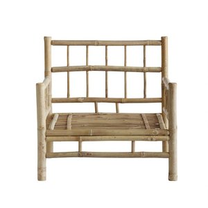 Silla Luna de Bambú Vietnamita de Estilo Moderno y Versátil, Ecológica, 100% para Interiores y Exteriores, Muebles para Sala de Estar, Hotel, Comedor, Playa - Product Image 2