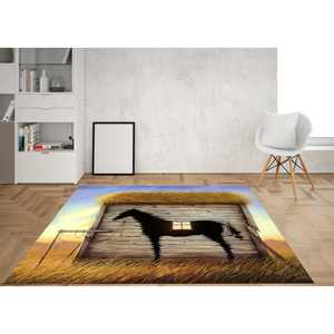 Printed <b>Rug</b>: Modern Design for Home, Office, and <b>Car</b>,Chenille <b>Rug</b> - Product Image 1