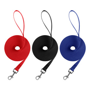 Fabriek Groothandel Heavy Duty Reflecterende Nylon Pet Training Lead Leadlijn Effen Patroon Traction Touw Duurzaam Modieus Voor Huisdieren - Product Image 4