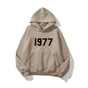 Direct usine fait en gros prix bouffée imprimé Streetwear à capuche meilleur concepteur fait 100% coton polaire unisexe porter à capuche - Product Image 6