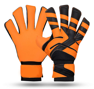 Guantes de portero deportivos Powerline Grip de cuero personalizados para adultos jóvenes para fútbol al aire libre ofertas de fútbol Finger Save Match - Product Image 1