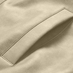 Veste universitaire pour hommes manches en cuir véritable et laine mélangée Letterman Boys College Varsity Jackets XS-5XL - Product Image 2