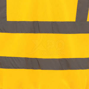 แจ็กเก็ตแขนเต็มแบบกำหนดเองมองเห็นได้ชัดเจนเสื้อแจ็กเก็ตสีเหลืองมีโลโก้ - Product Image 6