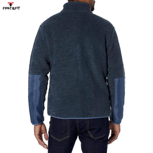 Collection 2026 – Veste de randonnée oversize formelle à col rond, camouflage enduit, avec logo personnalisé de haute qualité, logo frontal, en vente - Product Image 2