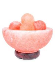Vente en gros de lampe de bol de sel rose de l'Himalaya artisanal de qualité d'exportation sel de roche naturel technique sculptée artisanat naturel - Product Image 3