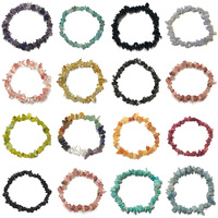Bracelets en pierre colorée Bracelets de perles de puce de pierres précieuses naturelles en gros Quartz Rose Citrine Améthyste