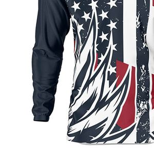 Maillot de course de Motocross sur mesure hommes chemises de moto vêtements d'équipe de Motocross de haute qualité maillot de course confortable en gros - Product Image 6