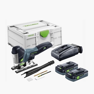 Cordless Jig Saw PSC 420 Carvex 18V DIY Jobsite Cutting Tool Kit <b>Battery</b> Charger <b>Storage</b> <b>Case</b> OEM Customization Plastic Handle - Product Image 2