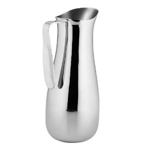 Good Quality <b>Water</b> Jug Hand Curved Metal Drinking <b>Water</b> Jug Pitcher For Home Hotel Kitchen Catering Item Drinking <b>Water</b> Jug Use - Product Image 3
