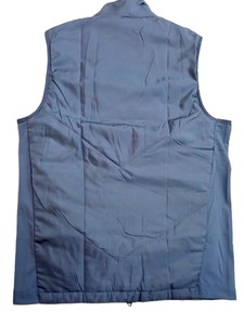 Conceptions personnalisées hiver hommes imperméable fermeture éclair polaire sans manches vêtements d'extérieur décontractés gilet vestes - Product Image 4