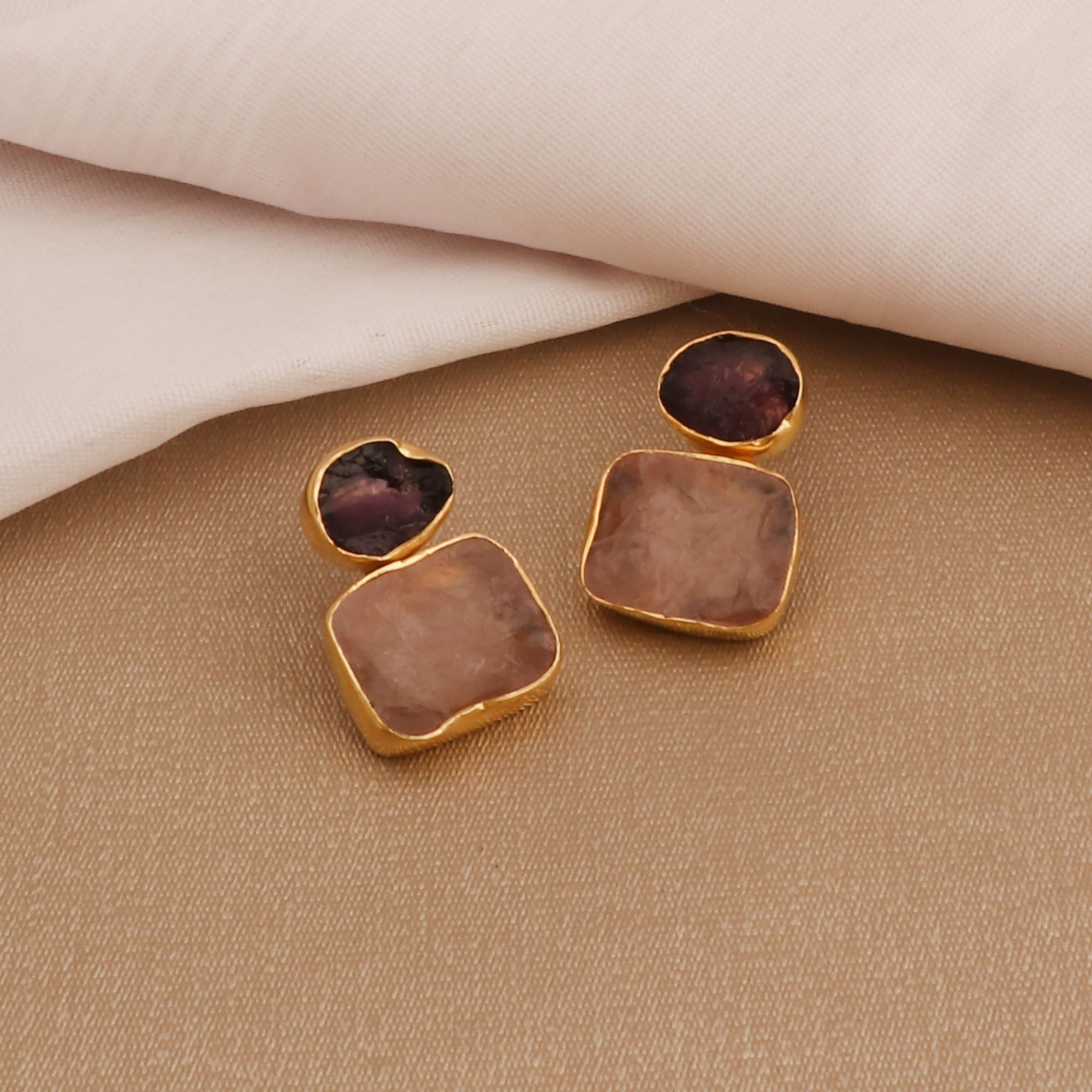 Garnet & Rose Quartz