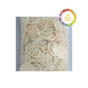 รากบัวแช่แข็งจากเวียดนามเกรดสูงการแปรรูปสะอาดมั่นคงเหมาะสำหรับการส่งออกและจำหน่ายอาหาร - Product Image 1