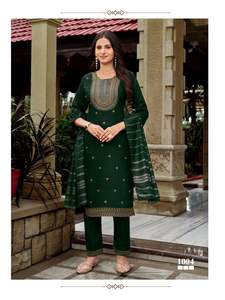 Salwar Kameez pakistanais de haute qualité avec Dupatta et Palazzo assortis pour les fêtes et les mariages disponibles au meilleur prix - Product Image 4