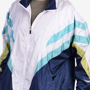 Chándal de hombre de poliéster/Spandex ligero con logotipo personalizado chándal para correr cortavientos para exteriores - Product Image 4