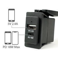 Chargeur PD 18W 1A + 1C Switch Mount