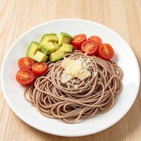Mie Soba Asia Asli Instan Buatan Tangan 0 Lemak Bergizi Sehat untuk Penurunan Berat Badan dan Penggemar Kebugaran