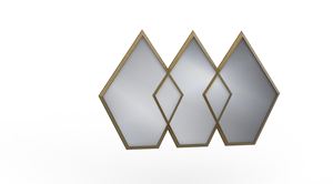 Las líneas radiantes del espejo y el acabado en oro antiguo exudan una elegancia atemporal, lo que lo convierte en un espejo de punto focal excepcional en cualquier habitación - Product Image 2