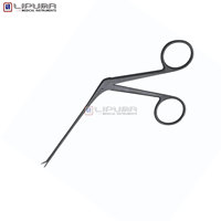 Ciseaux micro-oreilles SHEA-BELLUCCI, outil de toilettage de précision en acier inoxydable pour une coupe de poils d'oreille sûre et précise, instruments médicaux