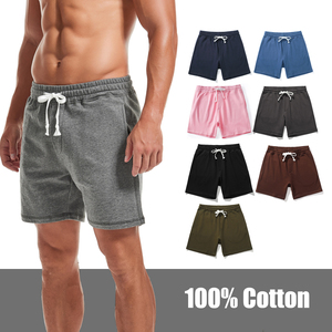 100% coton hommes classique Streetwear course personnalisé basket-ball Gym Shorts hommes haute qualité à la mode mode peau amicale Shorts - Product Image 1