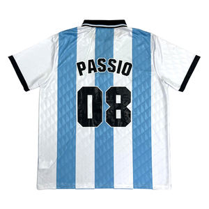 Compression Fit Retro Vintage Custom Sublimation Design Trendy Respirant Hommes Active Wear Polo T-Shirts Nouvelle Arrivée Porter. - Product Image 2