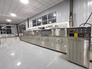 Industrial Microwave Conveyor Belt Type Mealworm <b>Insect</b> Maggot Cricket Drying Machine - Product Image 6