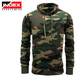 Fabricant de vêtements chasse camouflage à capuche personnalisé Streetwear pull numérique véritable arbre imprimé Camouflage à capuche hommes - Product Image 2