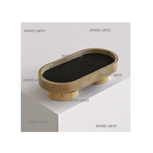 แท่นวางช็อคโกแลตเค้กไม้รูปทรงกลมดีไซน์ทันสมัย - Product Image 4