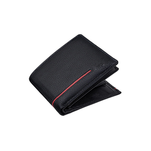 กระเป๋าสตางค์หนังแท้สำหรับผู้ชายทำมือสไตล์วินเทจหรูหรามีซิป - Product Image 1