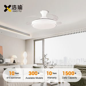 # 2540 Ventilador de Techo con Lámpara LED Retráctil de 42 Pulgadas, Motor DC Silencioso, Control Remoto, Abanicos de Techo, OEM de Fábrica - Product Image 1