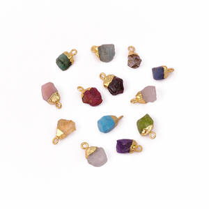 Làm bằng tay tối giản 8-10mm cầu vồng Moonstone June quyến rũ nguyên Đồng nối Tự làm đồ trang sức thành phần bán buôn cung cấp - Product Image 5