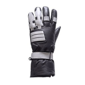 Gants de moto en cuir noir neufs en gros, doigts entiers, protection des jointures, course automobile, pour hommes - Product Image 2