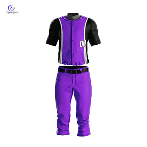 ชุดเบสบอลผ้าโพลีเอสเตอร์ชุด100% ชุดกีฬามาใหม่ - Product Image 1