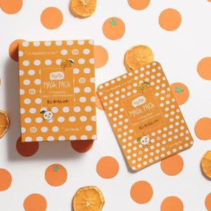 QyoQyo mandarina ácido hialurónico lavado corporal Kbeauty mascarilla hidratante con ingredientes de algodón a base de hierbas de Corea - Product Image 2