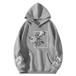 2025 Premium de haute qualité personnalisé surdimensionné basiques imprimé à capuche vêtements d'entraînement coton pull hommes à capuche - Product Image 5