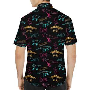 Chemises hawaïennes personnalisées pour hommes et femmes, design à manches courtes et boutons, respirantes, anti-rides, pour l'été et les vacances en famille, vente en gros - Product Image 5