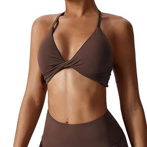 Venta caliente Spandex Poliéster Hecho Yoga Set para mujeres Nueva llegada Último diseño Mujeres Yoga Set con bajo MOQ - Product Image 2