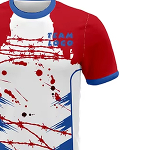 Maillot de football élégant en polyester 100% Chemises de football d'entraînement Uniforme de football français pour adultes Techniques de sublimation et d'impression - Product Image 5