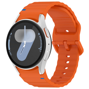 Cinturino per Smartwatch di Alta Qualità con Design Oceanico per <span class=keywords><strong>Samsung</strong></span> Watch 7, Cinturino in Silicone 20mm con Chiusura Magnetica, Morbido e Confortevole - Product Image 3