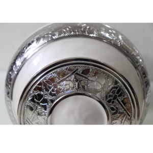 Urnes funéraires en aluminium gravées à la main urnes funéraires en métal du fabricant pour restes humains accessoires funéraires en laiton - Product Image 3