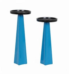 Porte-bougie au look unique, style moderne, vaisselle élégante, bougie décorative, vaisselle de mariage et d'événements haut de gamme, décoration de table - Product Image 5