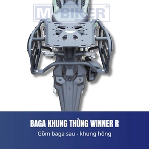 Porte-bagages arrière en aluminium pour Winner R, pour sacoches ou sacs de selle – L'accessoire indispensable pour motard - Product Image 4