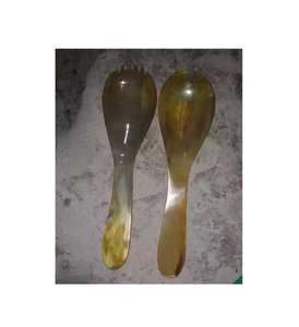 Cucharas atractivas, herramientas para comer, esparcidor, cuerno, juego de cubiertos, la mejor vajilla, cuchara, cubiertos, diseño de acabado personalizado disponible - Product Image 1