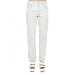 Respirant empilé léger Denim pantalon nouveau Design Denim pantalon jean femmes déchiré Denim jean pantalon vers le bas lâche - Product Image 4