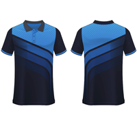 Venta al por mayor y bajo precio fabricado sublimación Cricket uniforme nuevo diseño personalizado Cricket uniforme Kit Polo camisa personalizada Cricket