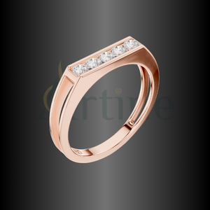 Jewels Jest Anillo de plata de ley hecho a mano de 14K Listo para enviar - Product Image 1