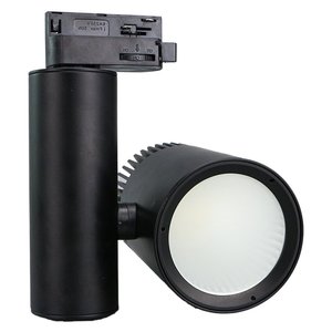 Luce a binario a LED trifase da 30W, CCT CRI 90, alloggiamento nero, 2700K, 4000K, 6000K, 3-in-1, 24 gradi di illuminazione a fascio stretto - Product Image 3